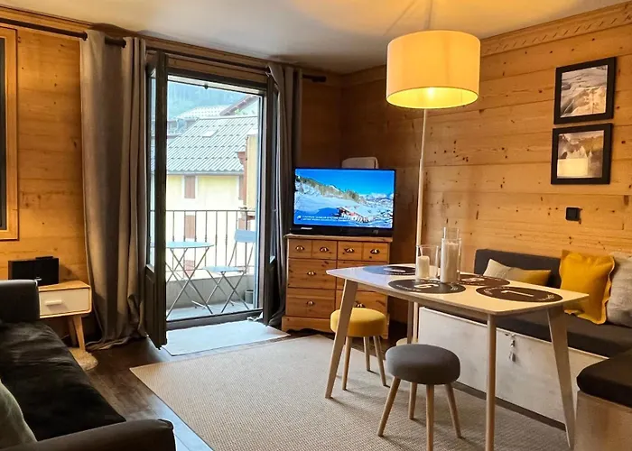 Le 41 Du Lyret - Appartement Type Studio Pour Deux Avec Vue Sur Les Aiguilles Dans Chamonix Centre
