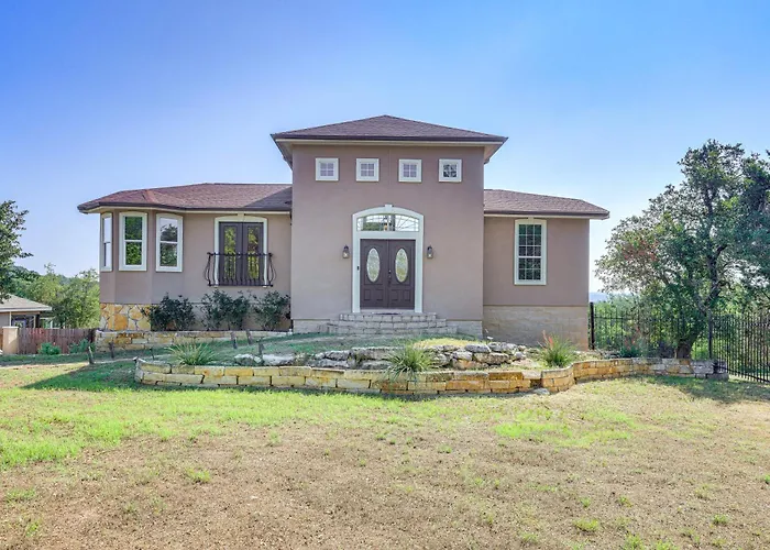 Family-Friendly Fischer Home W/ Private Hot Tub!