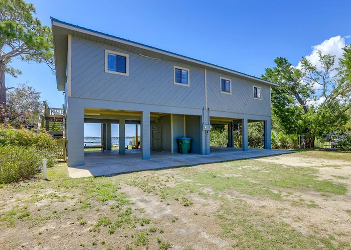 Waterfront Duplex W/ Dock & Views: Near Town!