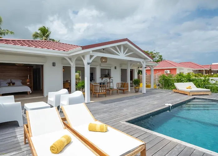 Residence Les Raisins Clairs - Villas Standing 4 Etoiles , Vue Sur Mer Panoramique & Piscine A Debordement