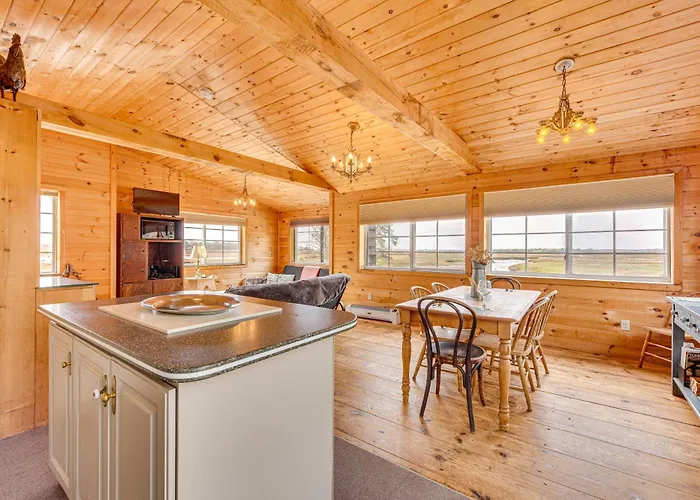Peaceful Wells Retreat W/ Deck & Water Views