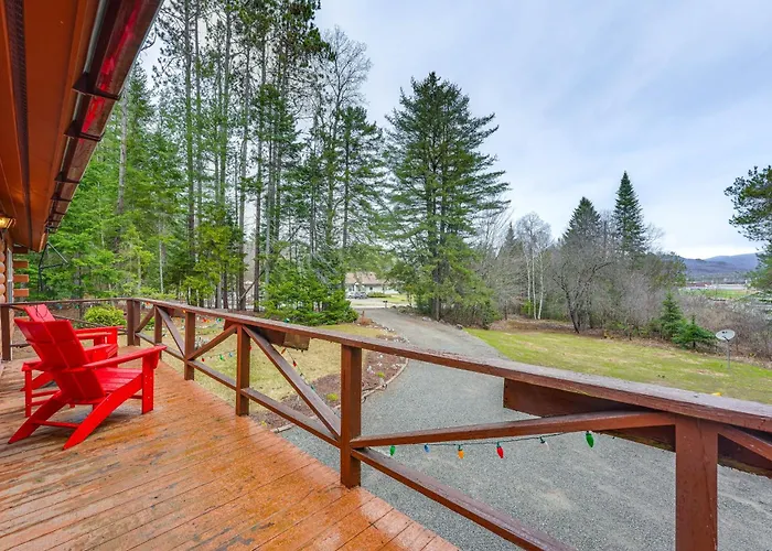 Modern Cabin In Lake Placid W/ Mountain Views!