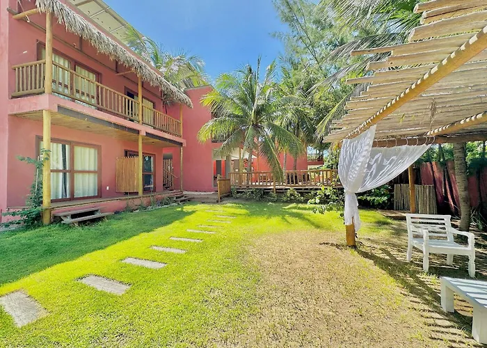 Casa do Pier, bangalôs em Fortim c/ Café da Manhã