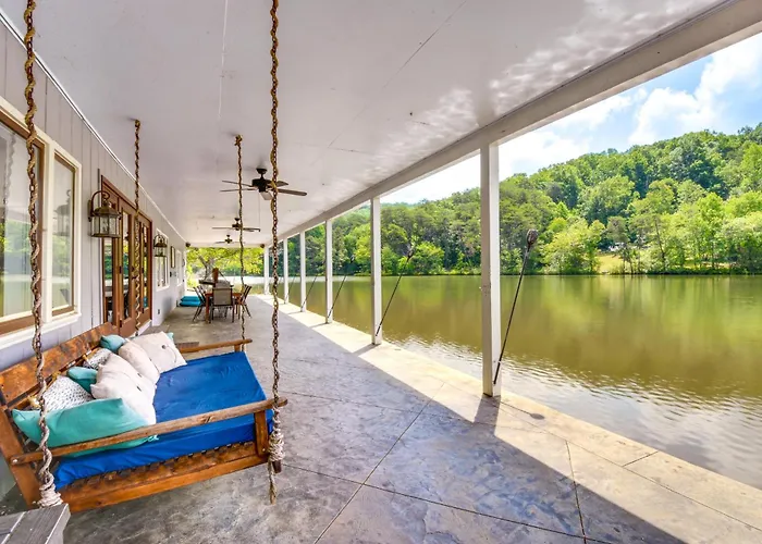 Hot Tub, Dock, Lakefront: Luxe Six Mile Retreat
