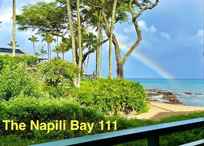 The Napili Bay 111 - Ocean View Studio - Steps From Napili Beach