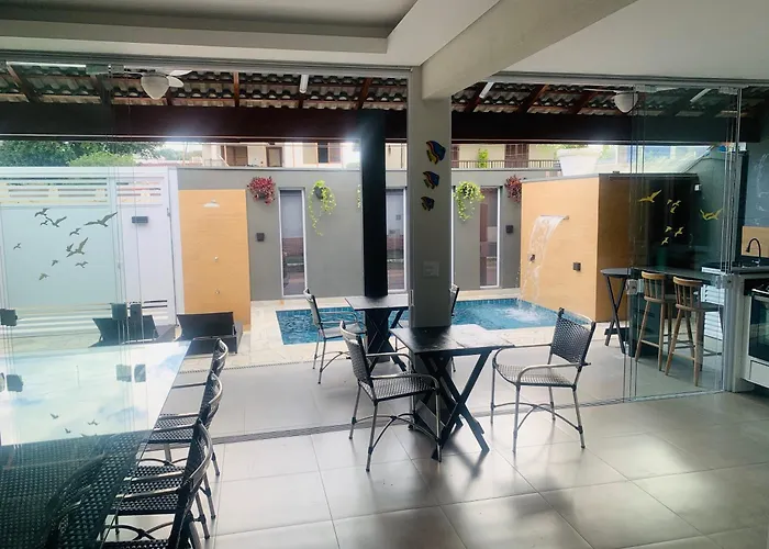 Pousada Riviera&Itaguaré com piscina climatizada!