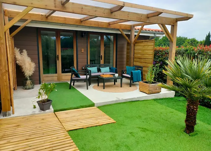 Chalet Vacances Avec Jardin Pres D'Arcachon 2 Personnes