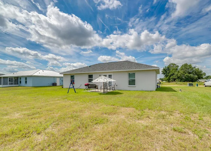 Newly-Built Home W/ Yard + Patio In Inverness!