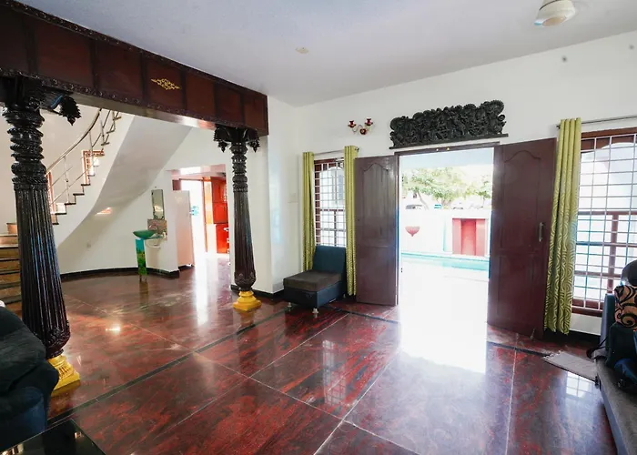 Bay Minaret Villa - Lavish 4Bhk Beach House At Ecr Uthandi