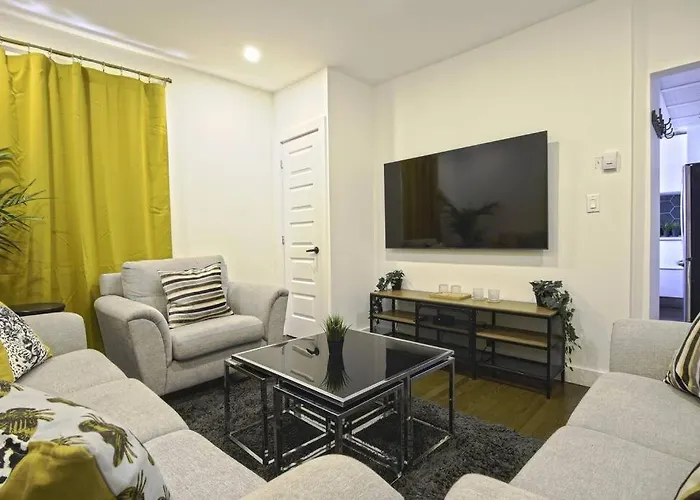 Downtown Prestige: Parking, King Bed, Sleeps 6