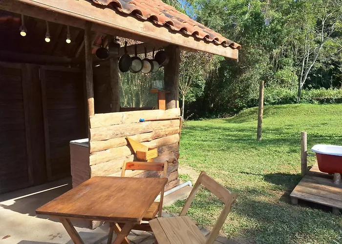 Cabana Raizes Da Mata - 1 Hr De Sp - Na Mata Atlantica