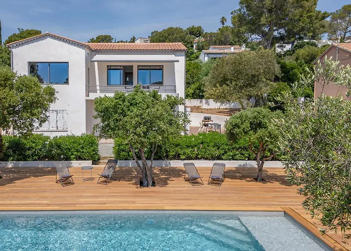 Villa Lumineuse Vue Mer & Piscine Privee - St Aygulf