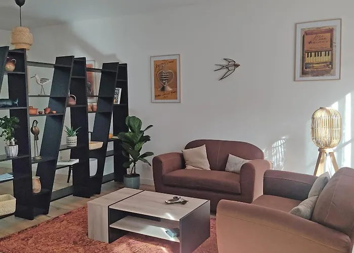 Duplex Lumineux Et Calme En Centre-Ville
