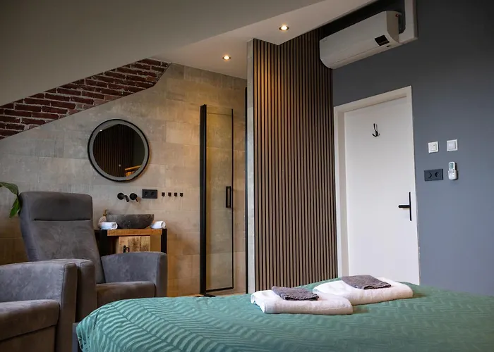 Zeeschelp - Comfortabele kamer bij B&B Gezond aan Zee - Toegang Wellnesstuin meerprijs