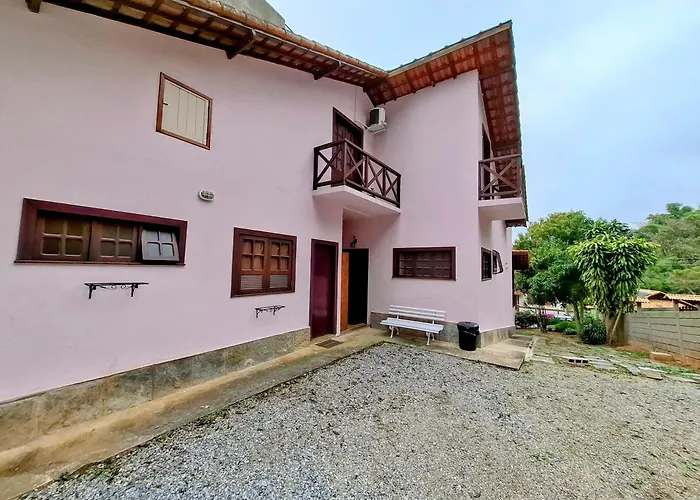 Casa Rosada seu refúgio na serra