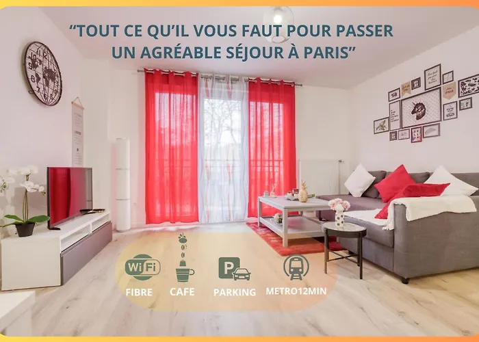 Luxueux Paris - Bagnolet - Les Lilas-Parking Gratuit