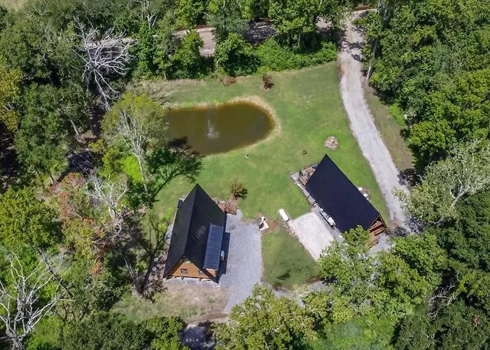 Modern A-Frame Cabin By Rip Van Winkle With Hot Tub