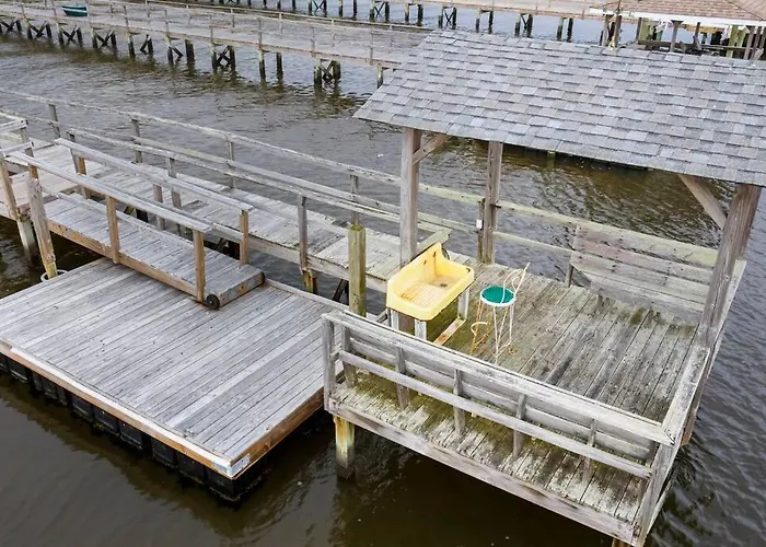 Waterway Escape Full House, Pier And Dock In Ocean Isle Beach, Nc