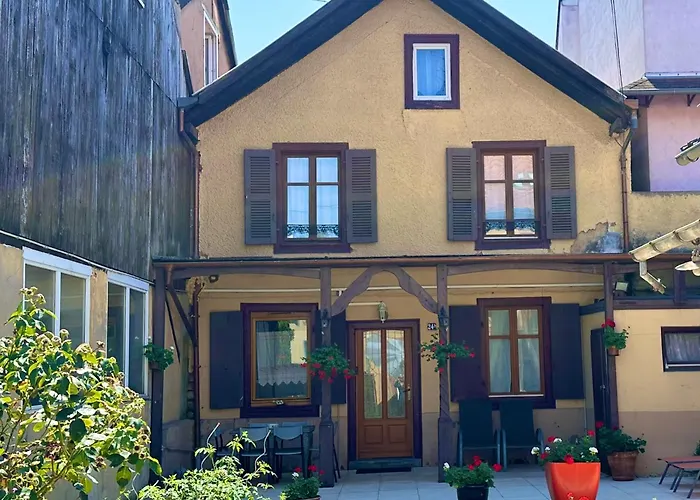 Maison Avec Terrasse Colmar Centre-Cottage Garden Terrace Center Old Town Colmar