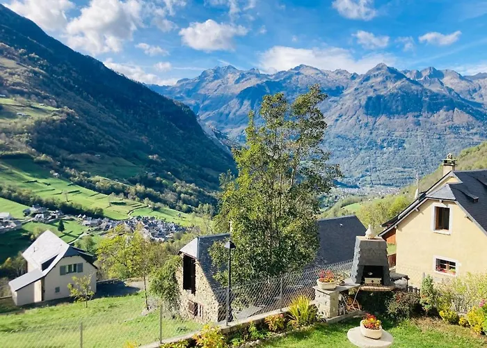Appartement 2Pers, Superbe Vue Montagne, Expose Sud, Residence Tres Calme, Parking, 5Mns A Pied Du Centre