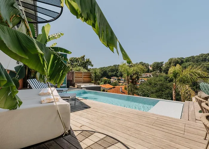 Horizonte Villa With Heated Pool & Jacuzzi Wellness In Biarritz
