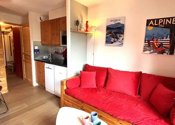 Beau 2 Pieces Renove, Balcon, 4 Pers, Avoriaz