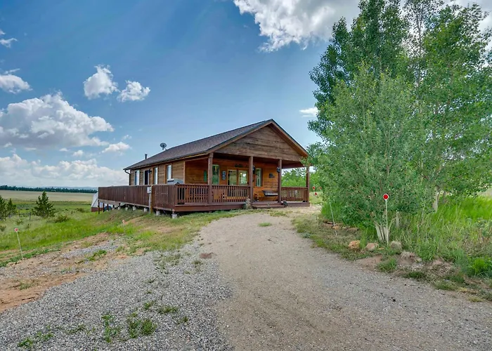 Warm Springs Ranch Mtn View & Deck: Fairplay Cabin