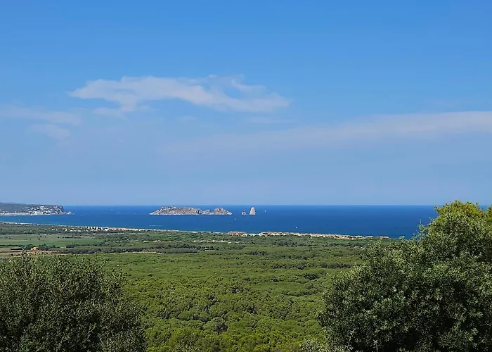 Montagne Vue Panoramique Sur Mer