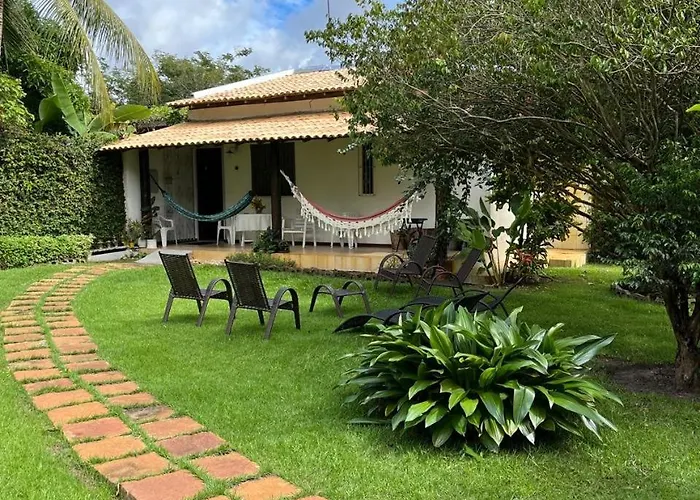 Cassinha Aconchegante Para 2, Varanda Com Redes, 9 Min Praia