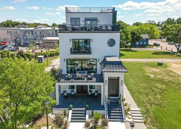 Downtown Ludington Modern Condo W/ Great Views!