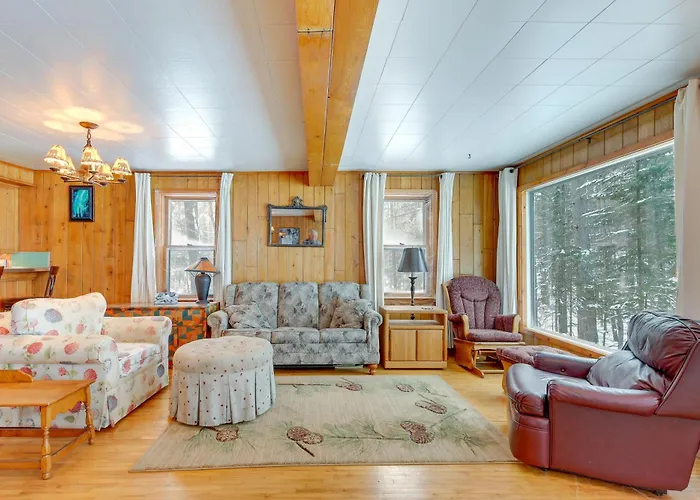 Private Dock + Screened Porch: Echo Lake Cabin