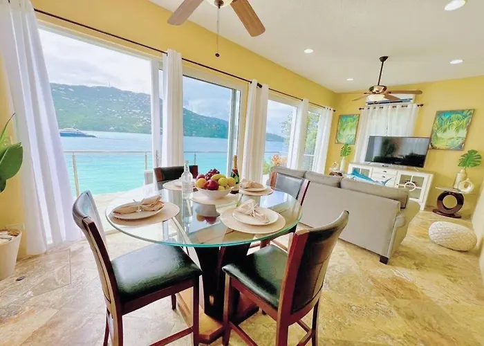 Sailfish Villa Luxury Beachfront Estate Magens Bay