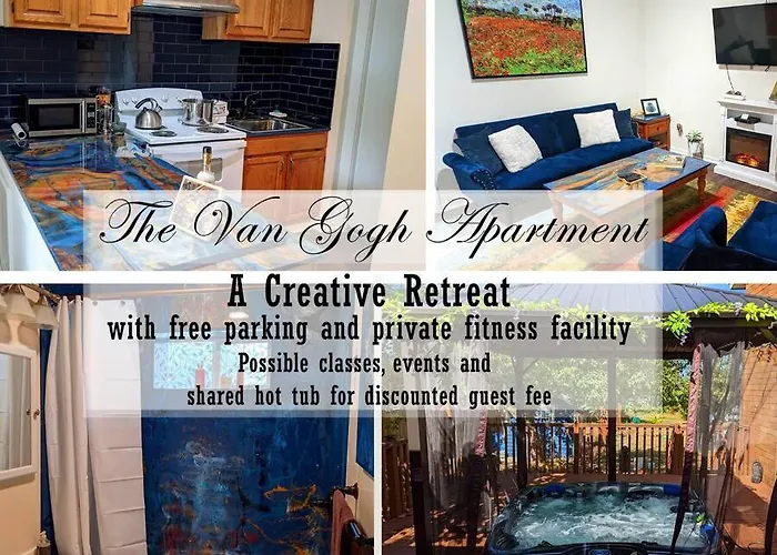 The Van Gogh Apartment - A Cozy, Creative Retreat