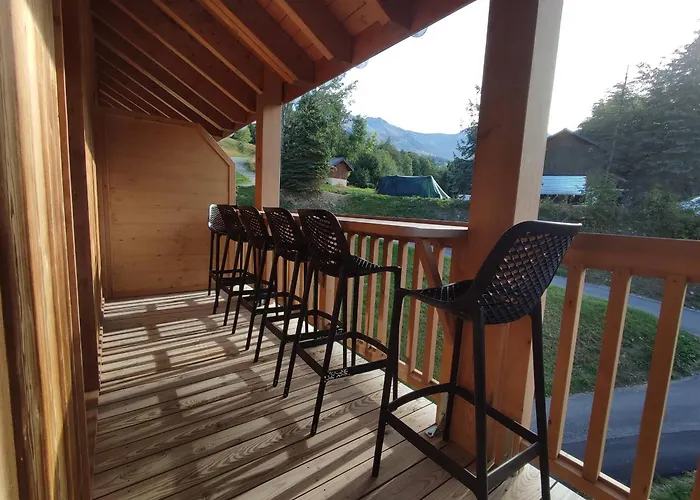 Superbe Appartement Pied De Pistes Pour 7 Pers Avec Balcon, Wifi Et Parking