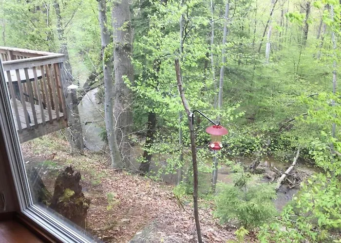 Peaceful Forested 5 Bdrm Near Lake Sleeps Up To 16