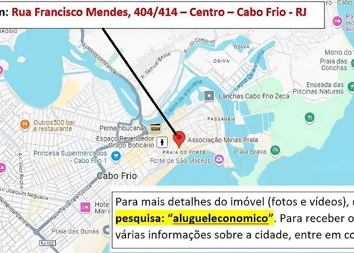 Praia do Forte - Cabo Frio - Aluguel Econômico
