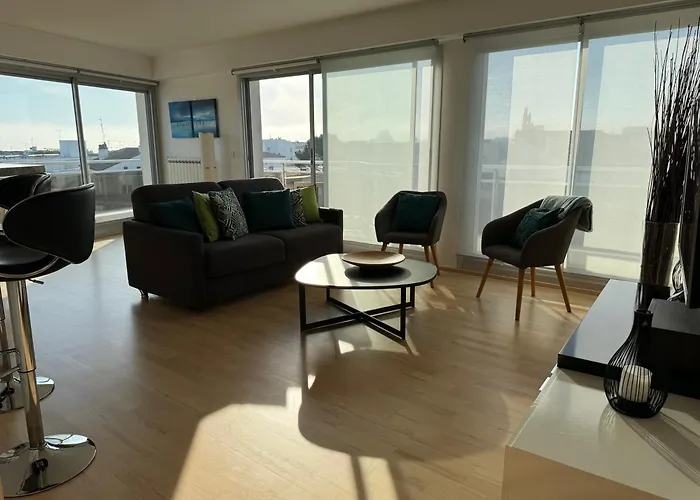 "Seaside Serenity: Central City Apartment with Ocean Views"