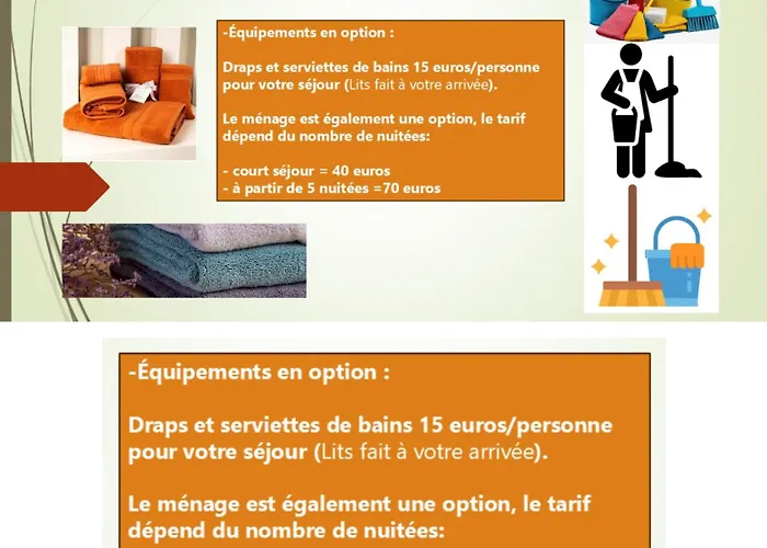 Les "Agathines" Maison 2 Chambres, De 1 A 5 Personnes