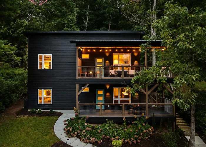 Luxury Cabin Near Asheville And Black Mountain