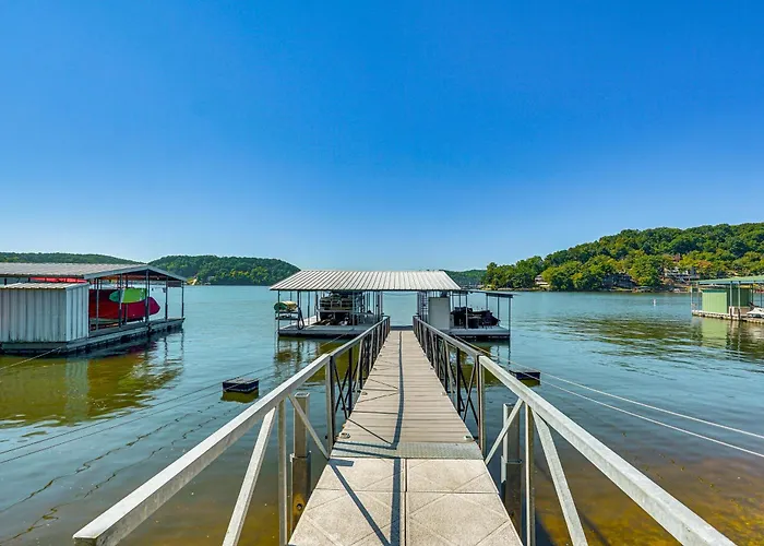 Dock & Water Slide: Family Lake Of The Ozarks Home