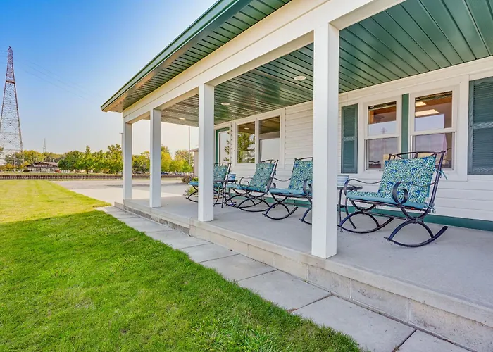 Waterfront Bay City Home W/ Dock & Boat Launch!