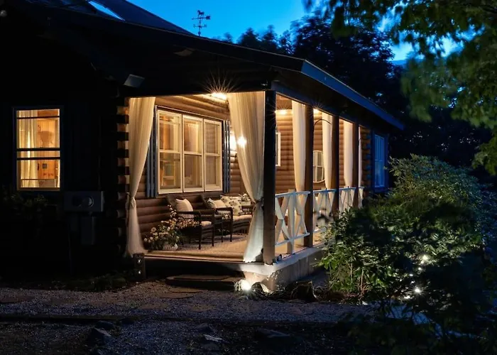 Look To The Mountains: Gunstock Acres Log Cabin