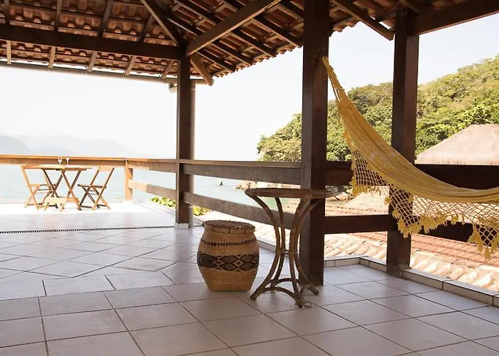 Trindade Hospeda -Casa 1- Você a Varanda e o Mar