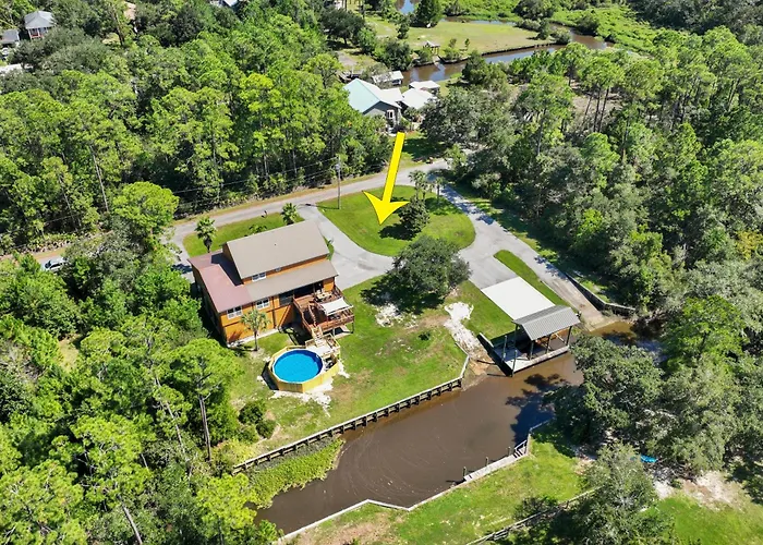 Pool Retreat Waterfront 6 Bedroom Boat Ramp Game Room Pass Christian Home