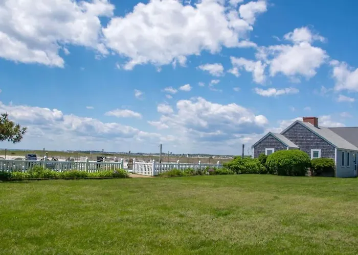 North Truro Beachfront Cottage With Cozy Backyard