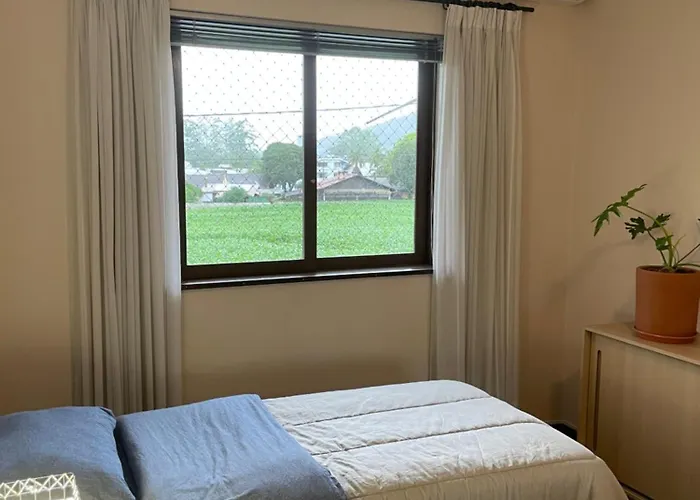 Apartamento tropical no centro de Pomerode