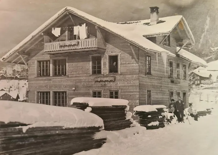 Traditional Ski Chalet In Wengen - Top Floor