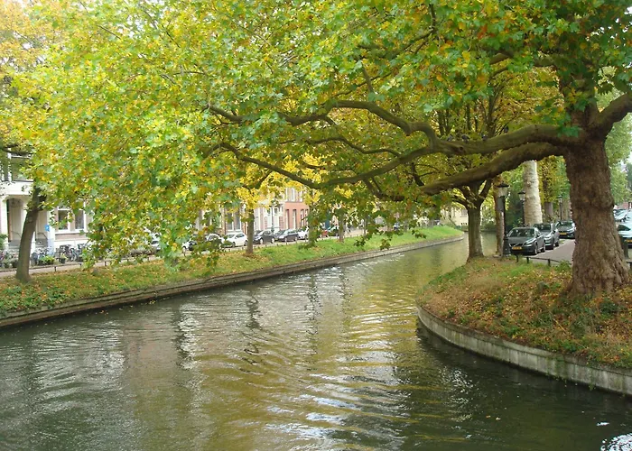 Historic Canal House In Green Residential Area