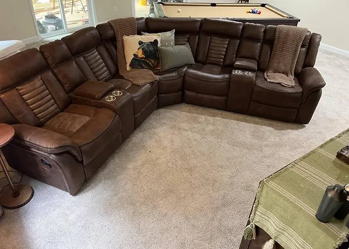 Helen, Ga Bear Paw Haus 4 Bdrm, Sleeps 10, Fire Pit, Pool Table, On Golf Course