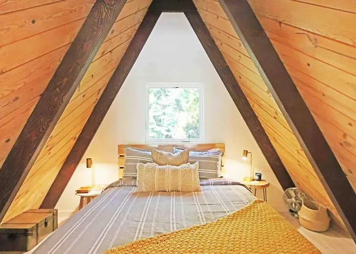Mid Century Modern Cabin - The Tahoe A-Frame